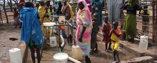 New piping system in Batil Camp provides clean water to 40,000 refugees