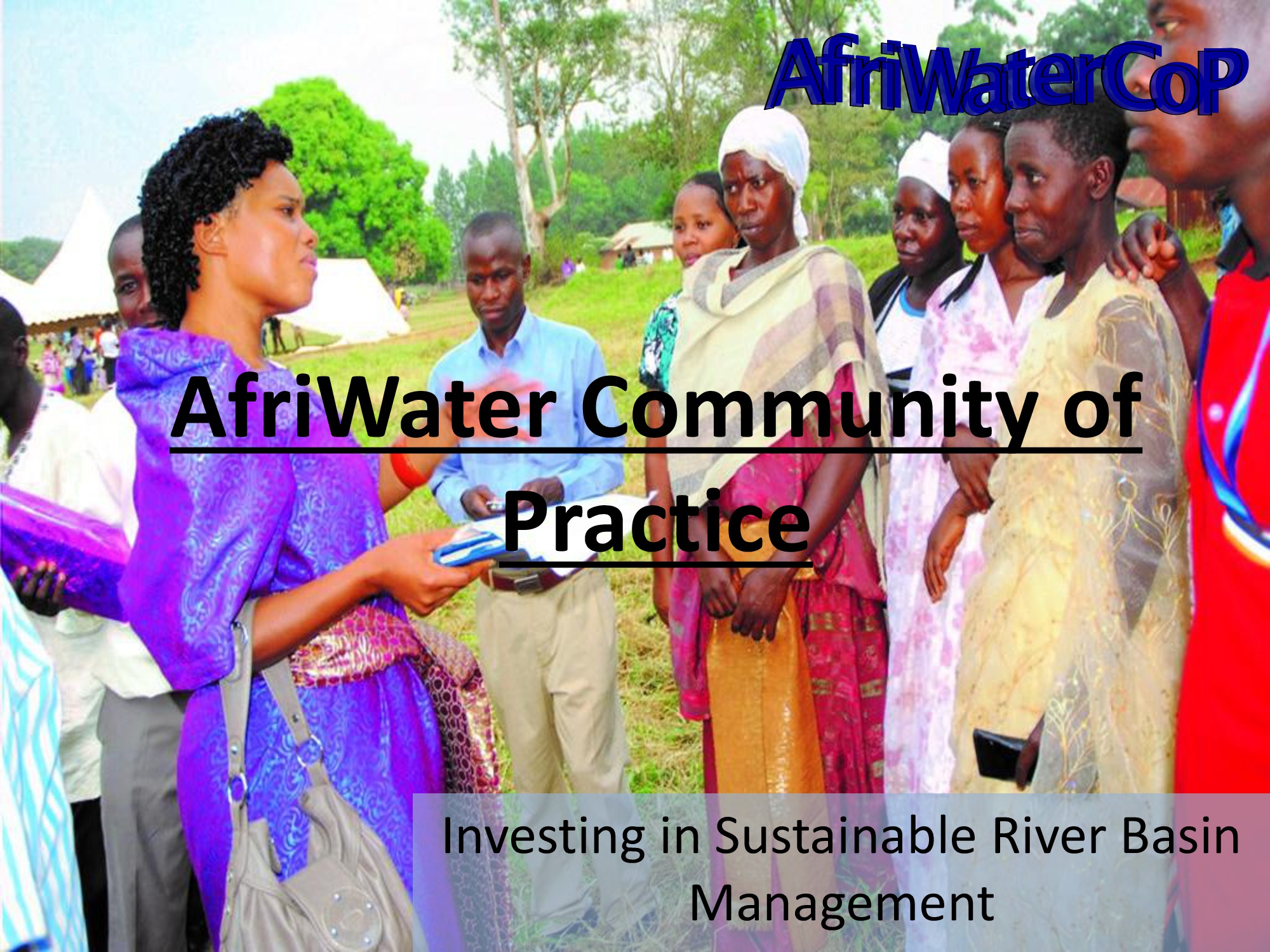 Presentation - AR - Jour 4 - Introduction Afriwater (en)