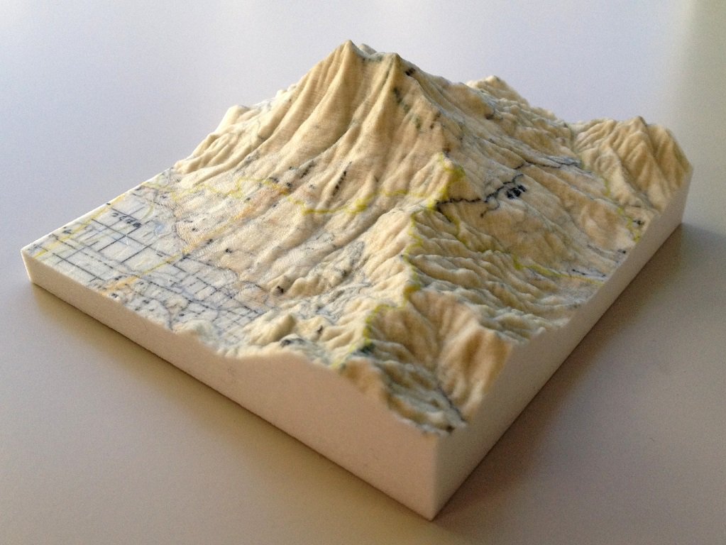 3D Topographic Map for Australian Water Sources