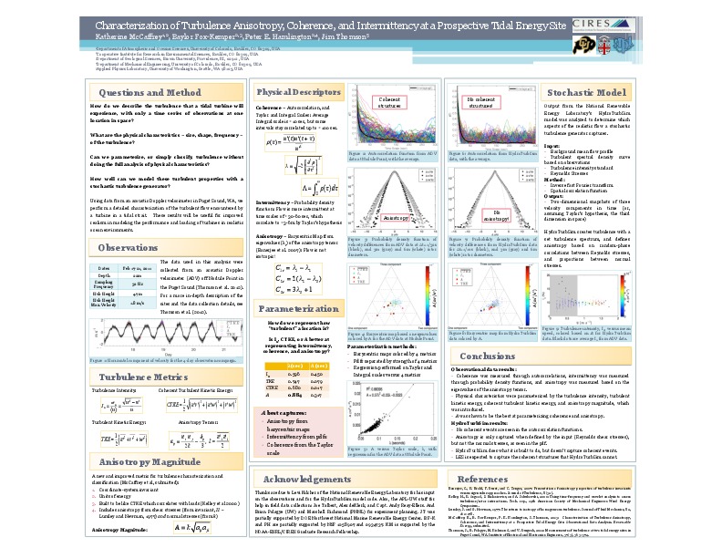 Characterization of Turbulence Anisotropy, Coherence, and Intermittency at a Prospective Tidal Energy Site