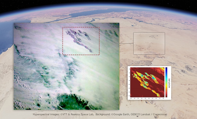 Nanosatellite with ​the Smallest ​infrared ​Hyperspectral ​Camera Monitors ​Water and Climate ​