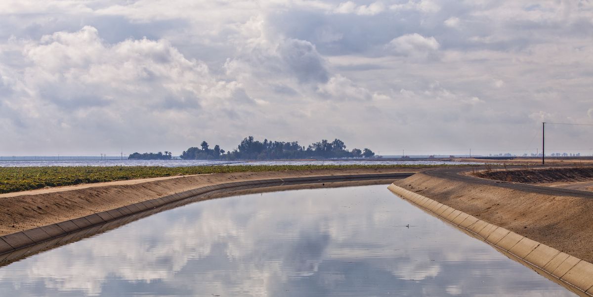 Nothing Says &#039;Water Crisis&#039; Like a Sinking Canal