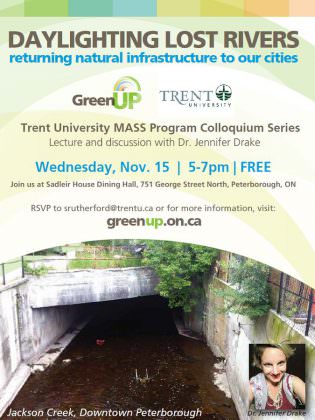 Learn about flooding and urban rainwater from expert Jennifer Drake on November 15 Civil engineer and University of Toronto assistant professor ...