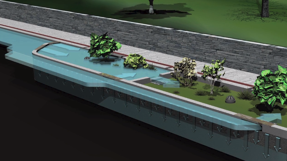 Stormwater Bump-outs: Calming a Community while Protecting the Creek (Video)