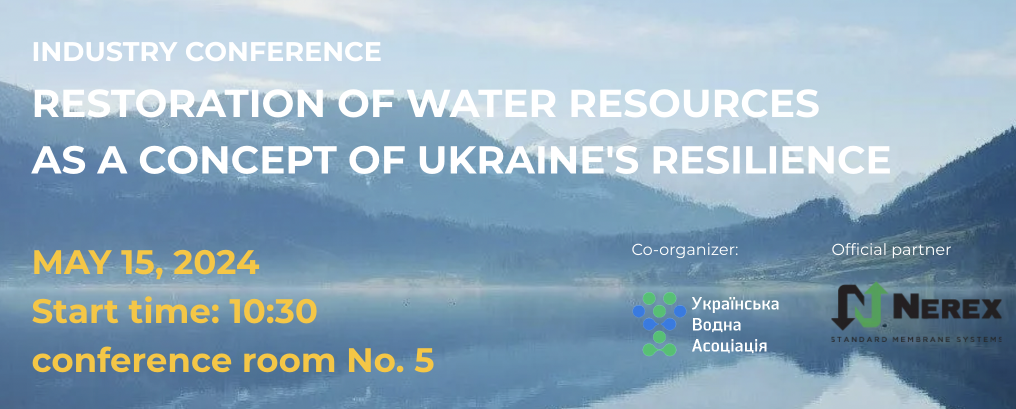 RESTORATION OF WATER RESOURCES A CONCEPT OF UKRAINE'S RESILIENCE