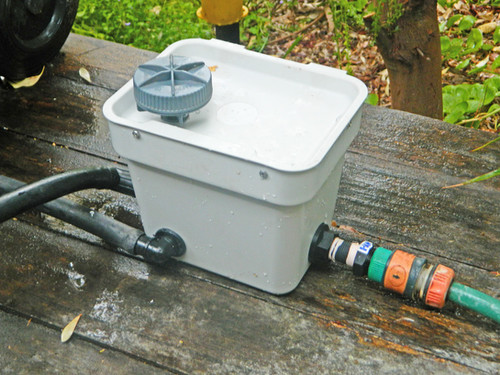 The Part-Fill Rainwater Tank Attachment ensures that your rainwater tank never runs out of water. When the rainwater level becomes very low, a s...