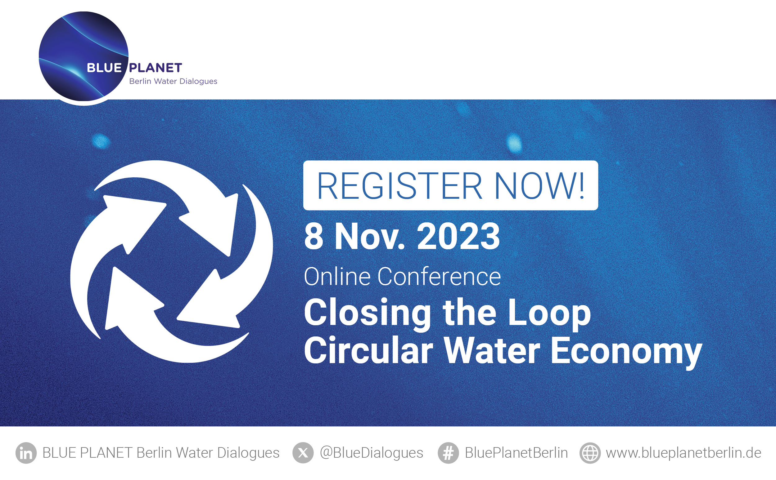 Closing the loop: Circular Water Economy - BLUE PLANET Berlin Water