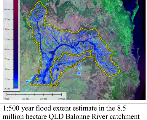 Open Source Community flood model organized by Ole Nielsen