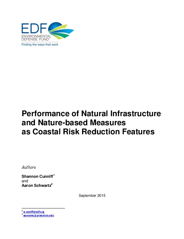 Report just released: &nbsp;Experts agree about the coastal storm risk reduction values of Natural Infrastructure. You can read it now:&nbsp;Coa...