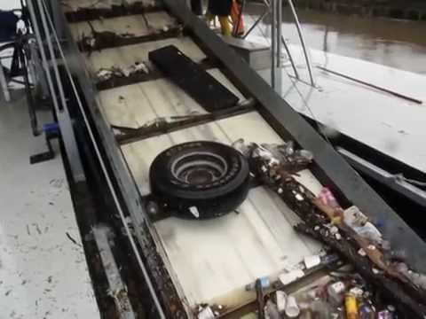 Water Wheel operating in a rain storm (Baltimore, MD)