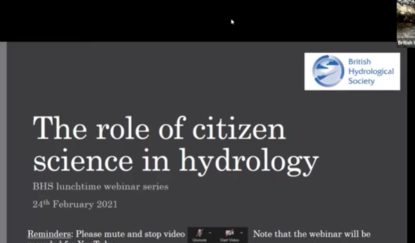 The role of citizen science in hydrology - Prof. Wouter Buytaert (Imperial College London)