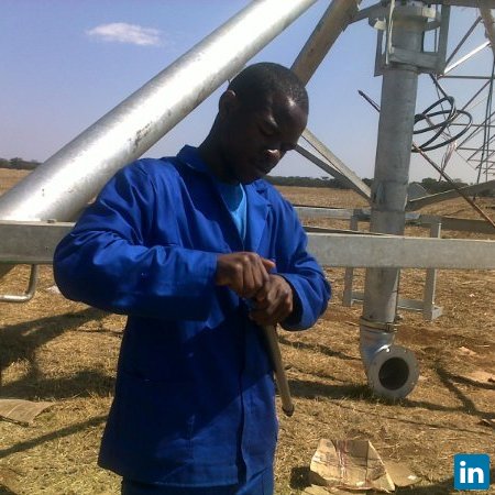 Andrew Simbarashe Mucharwa, Design and Sales Engineer at Drip-Tech Irrigation (Pvt) Ltd
