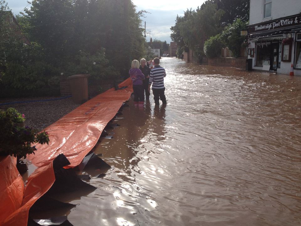 Flood Protection with the Water-Gate