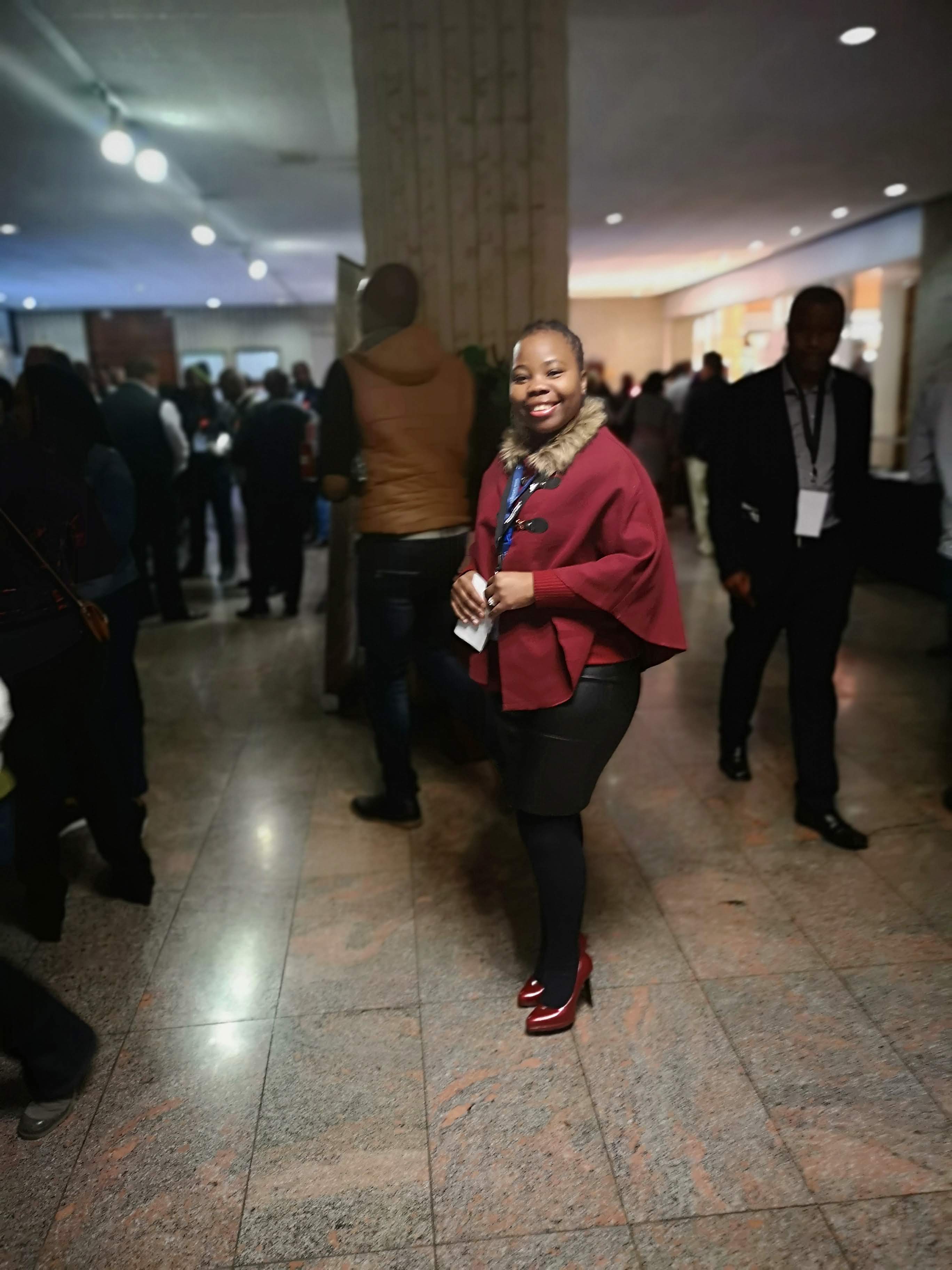 Happy Mabowa, Technician at Mintek