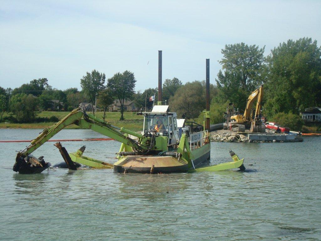 Environmental dredging interventions (conventional)