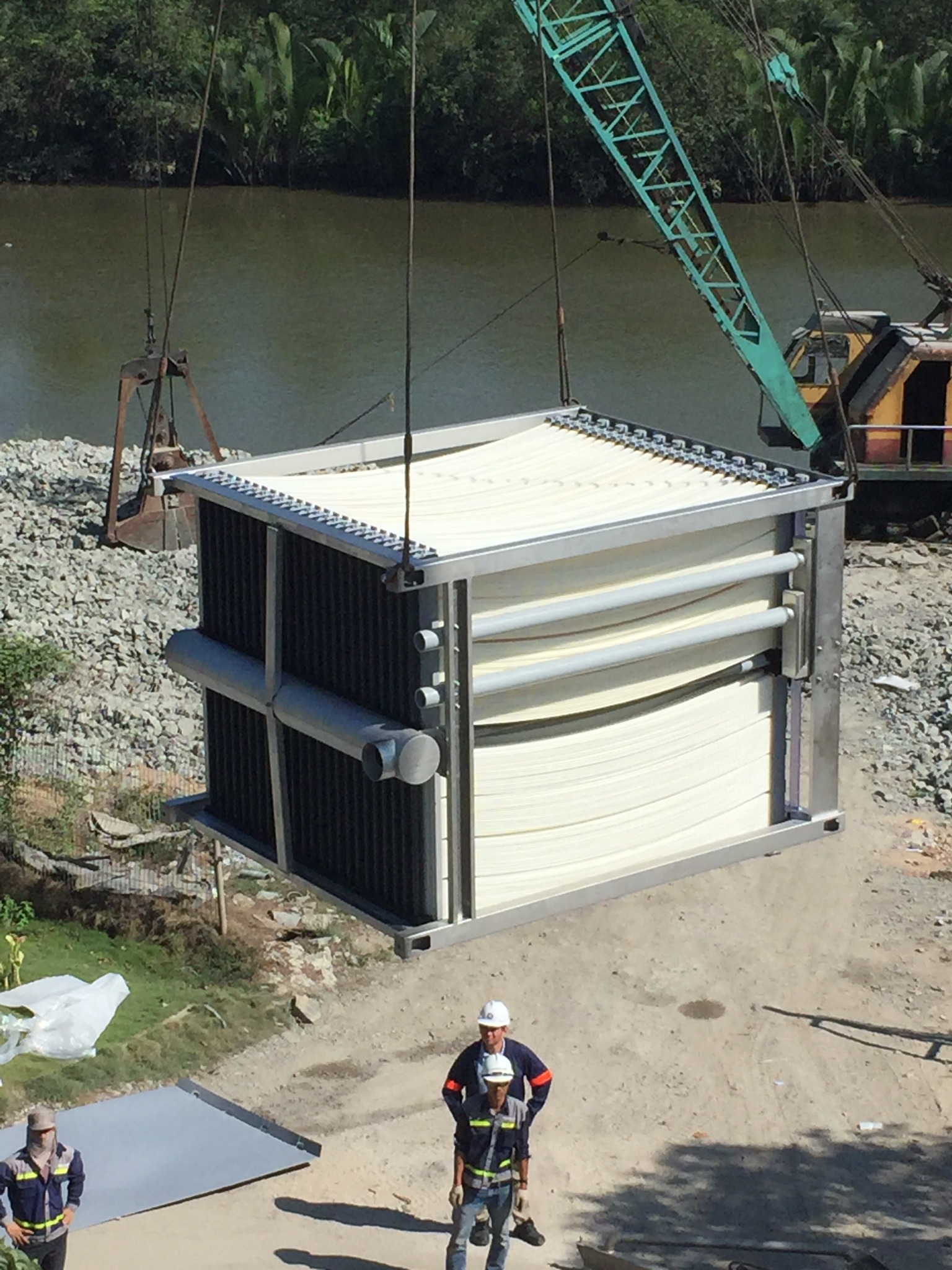 Leachate treatment plant - 2,000 m3/d - sMBR tech.