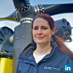 Lisa MacKenzie, Marketing & Communications Officer at The European Marine Energy Centre (EMEC) Ltd