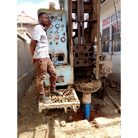 Sadick Nuhu, Drilling supervisor at Drilling and dam construction