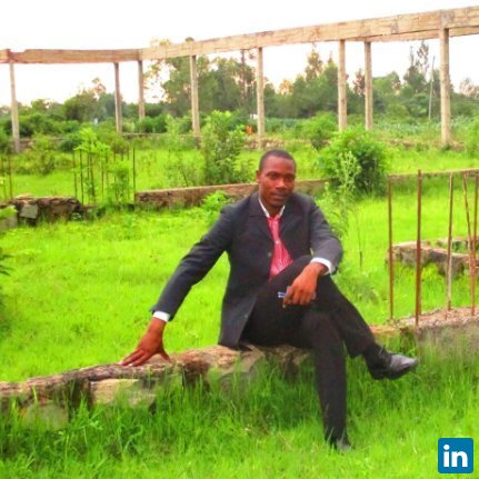 Johnstone Mainya, Hydrologist at Hydrosans Consultants, Kakamega, Kenya.