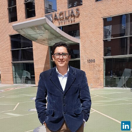 Jhonier Santamaria, Jefe del SIG y Modelos Matemáticos en Aguas Andinas