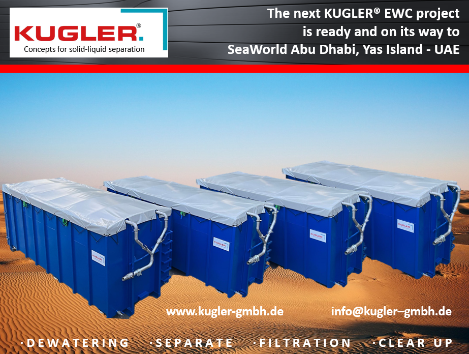 The next successfully completed KUGLER&reg; EWC project is ready and on the way to SeaWorld Abu Dhabi, the world's largest and most expansive marin...