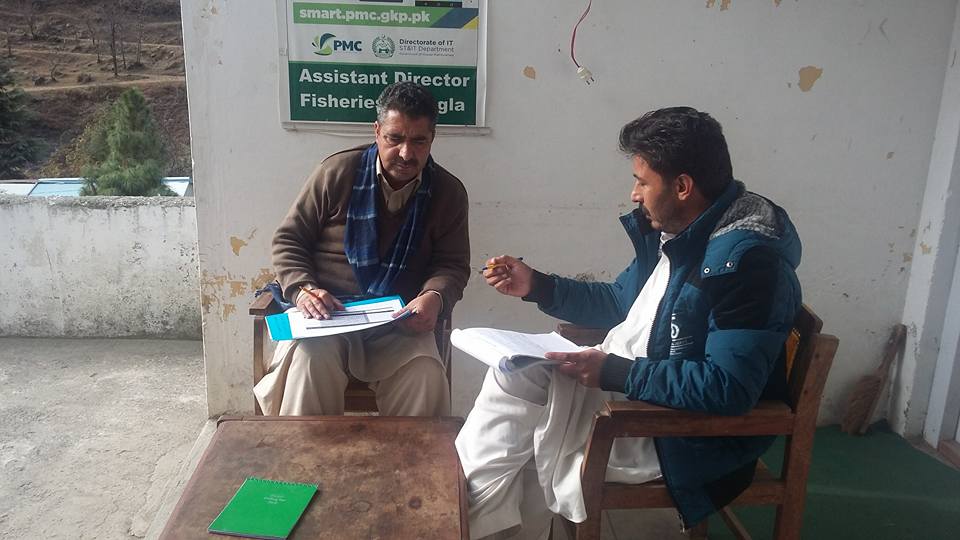 Consultative Meeting with Fisheries Department KPK