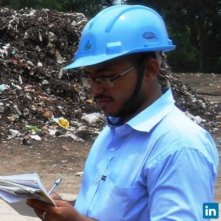 Ankur Ankit Sahay, M.Sc.Tech in Environmental Science and Technology,Banaras Hindu University, Varanasi