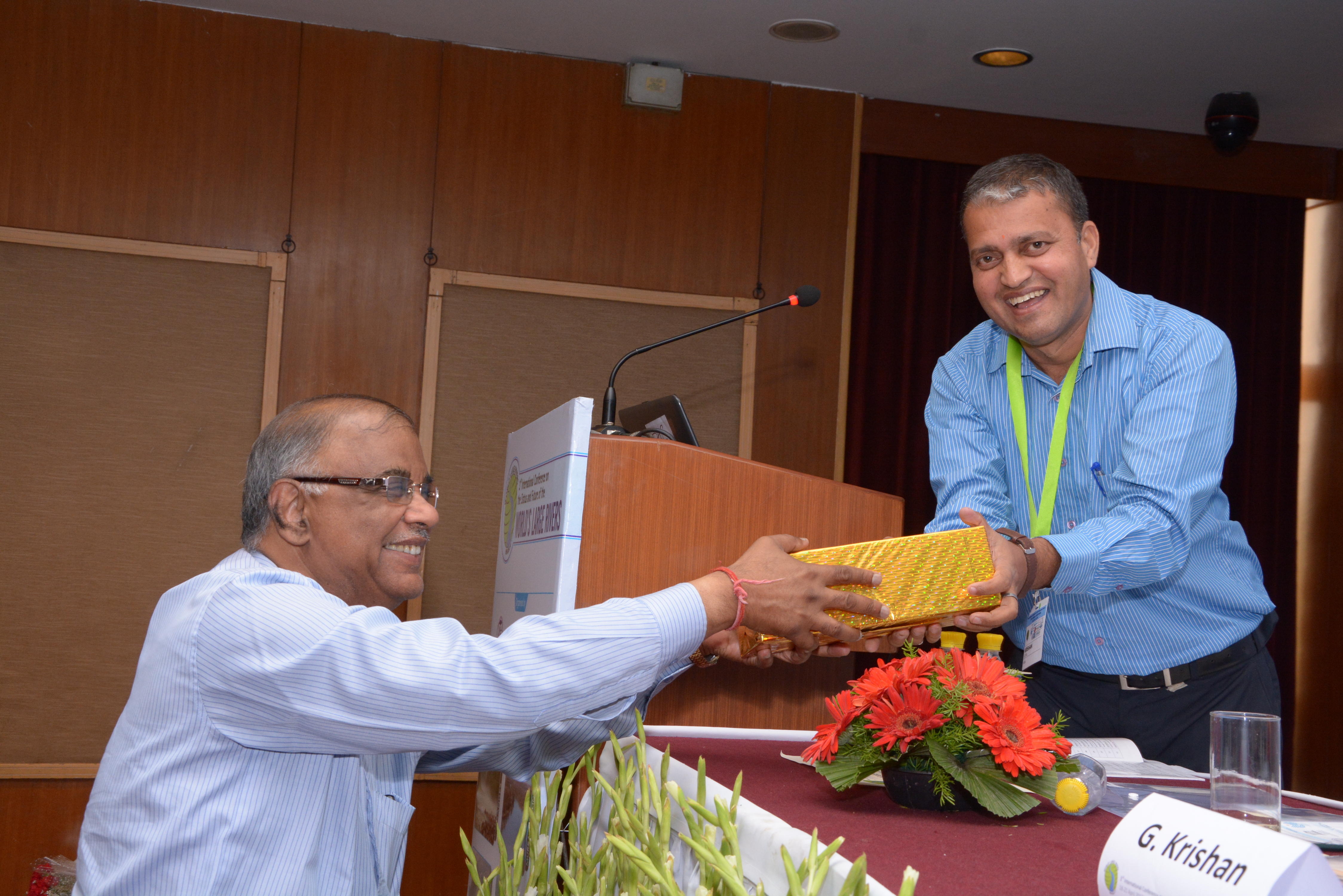 Large River Conference April, 2017 at New Delhi