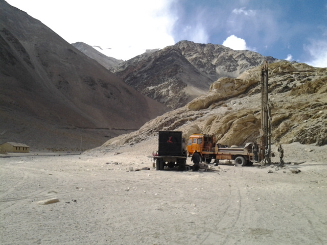 Groundwater development @ Lukung ,Pangong Ladakh India