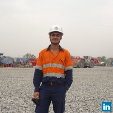 Manish Kameria, Mining Engineer at Hindustan Zinc Ltd.