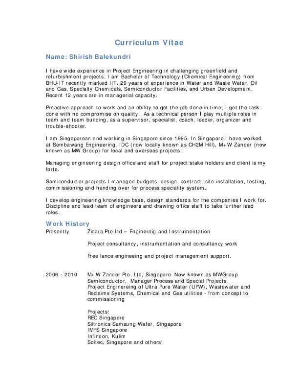 Shirish Balekundri, Zicara Pte. Ltd. - Manager