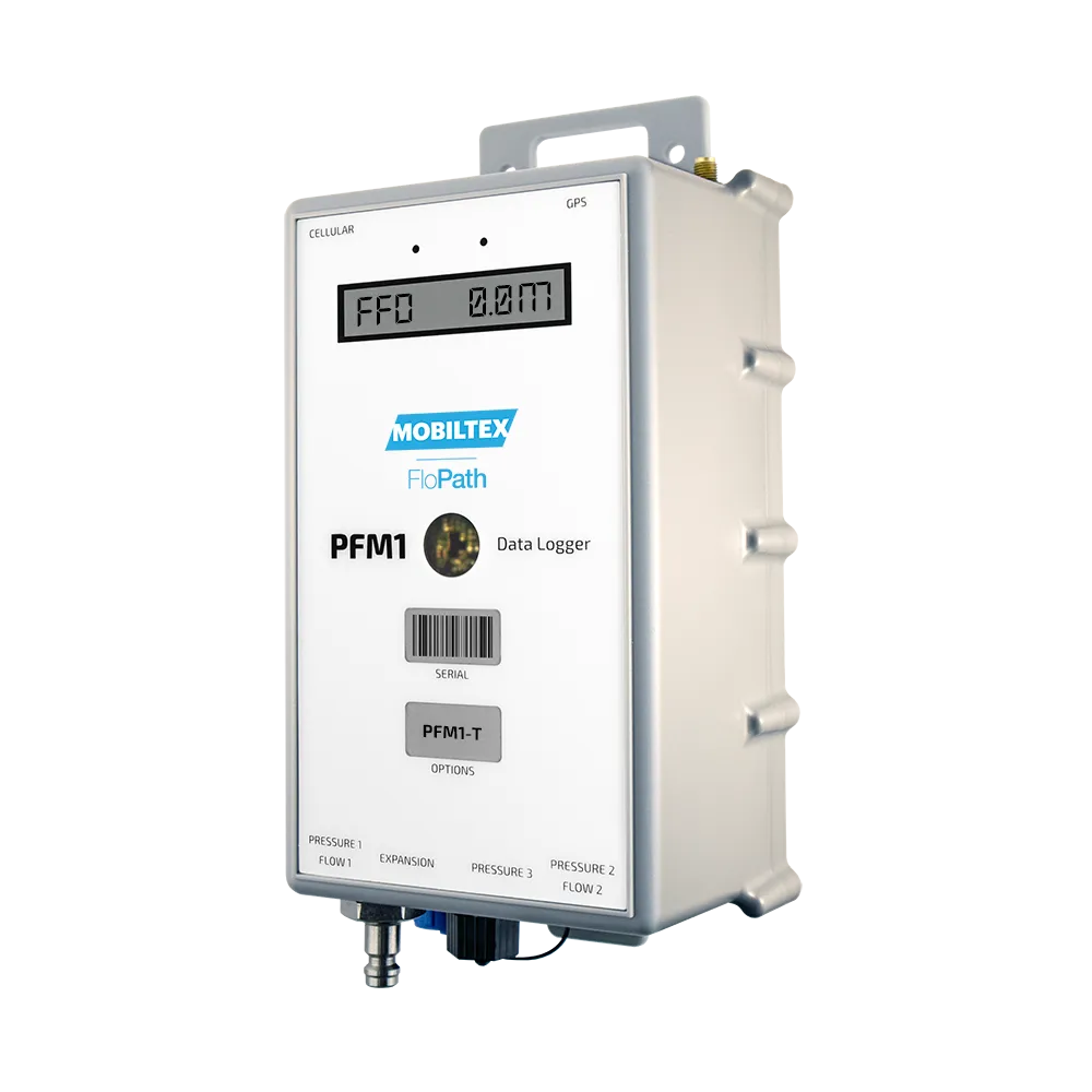 FloPath PFM1-T Transient Pressure Water Flow Cellular Data Logger – MOBILTEX