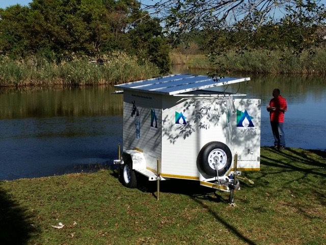 Water sterilisation unit