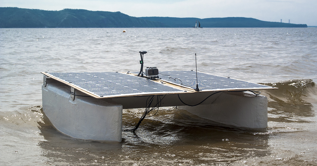 Drones, Sensors and Blockchain for Water Quality Control in the Volga River: Case Study