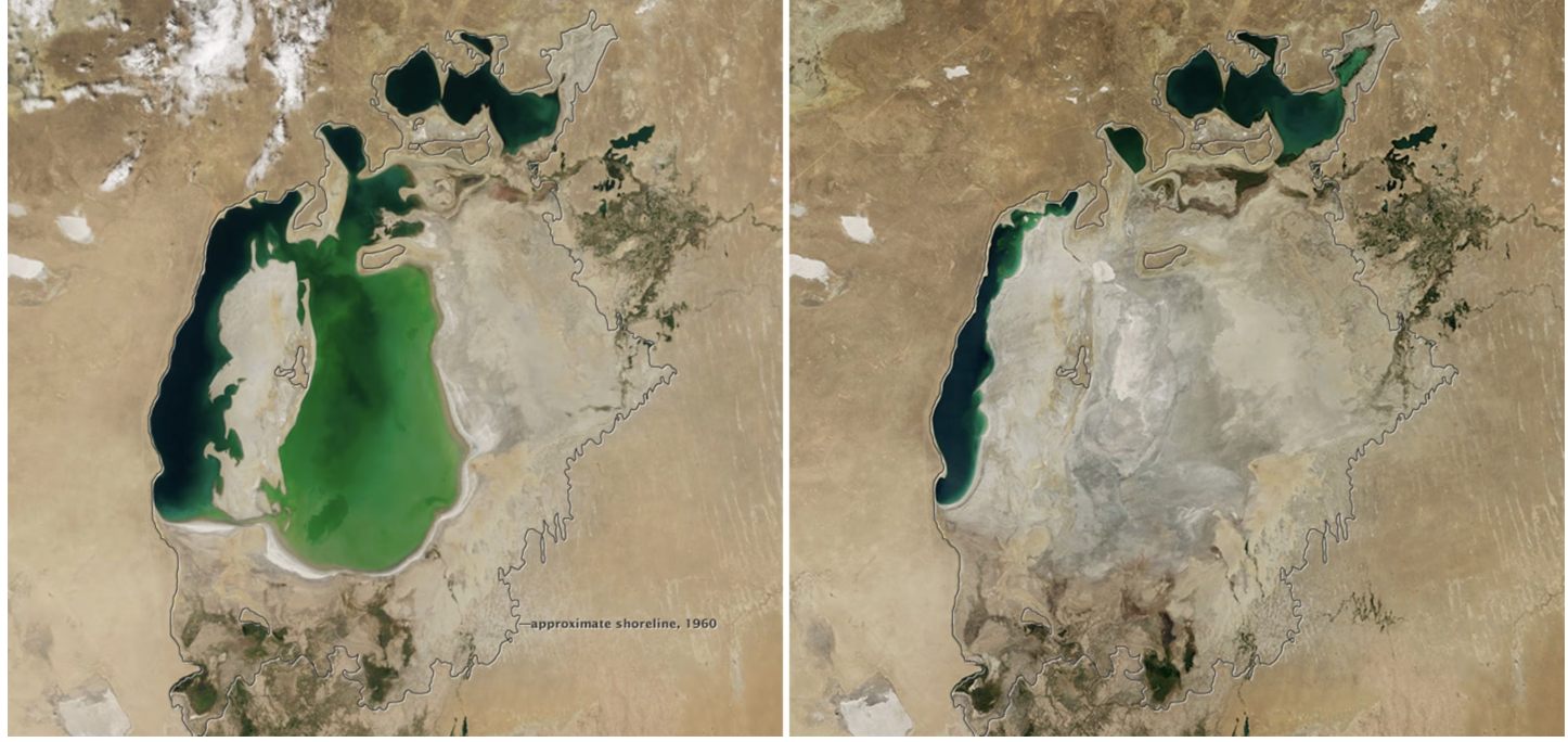 What the Aral Sea Tells Us About ImpactTragic Soviet errors are being repeated in the Amu Darya (River Oxus) watershedJOHN ELKINGTONOCT 29The Ar...