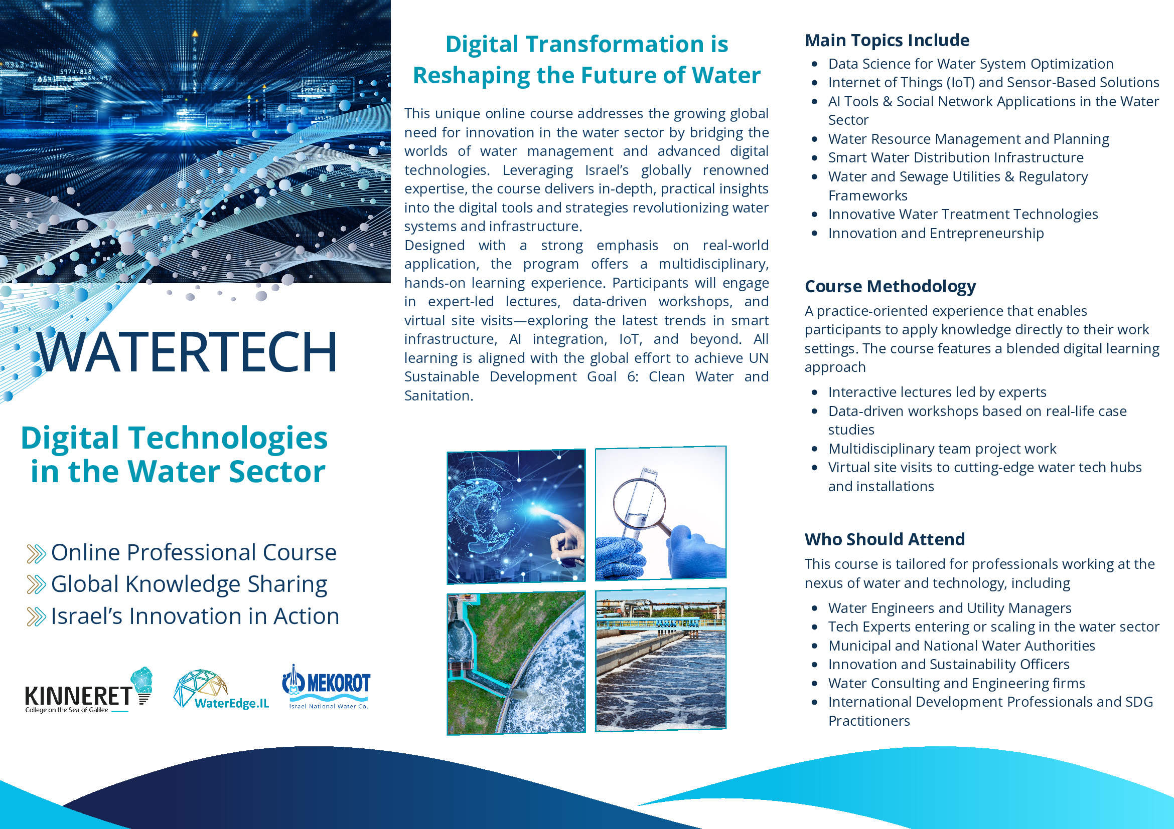 WATERTECH - DIgital Technologies in the Water Sector