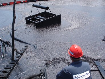Offshore Brazil large oil skimming system URO 300