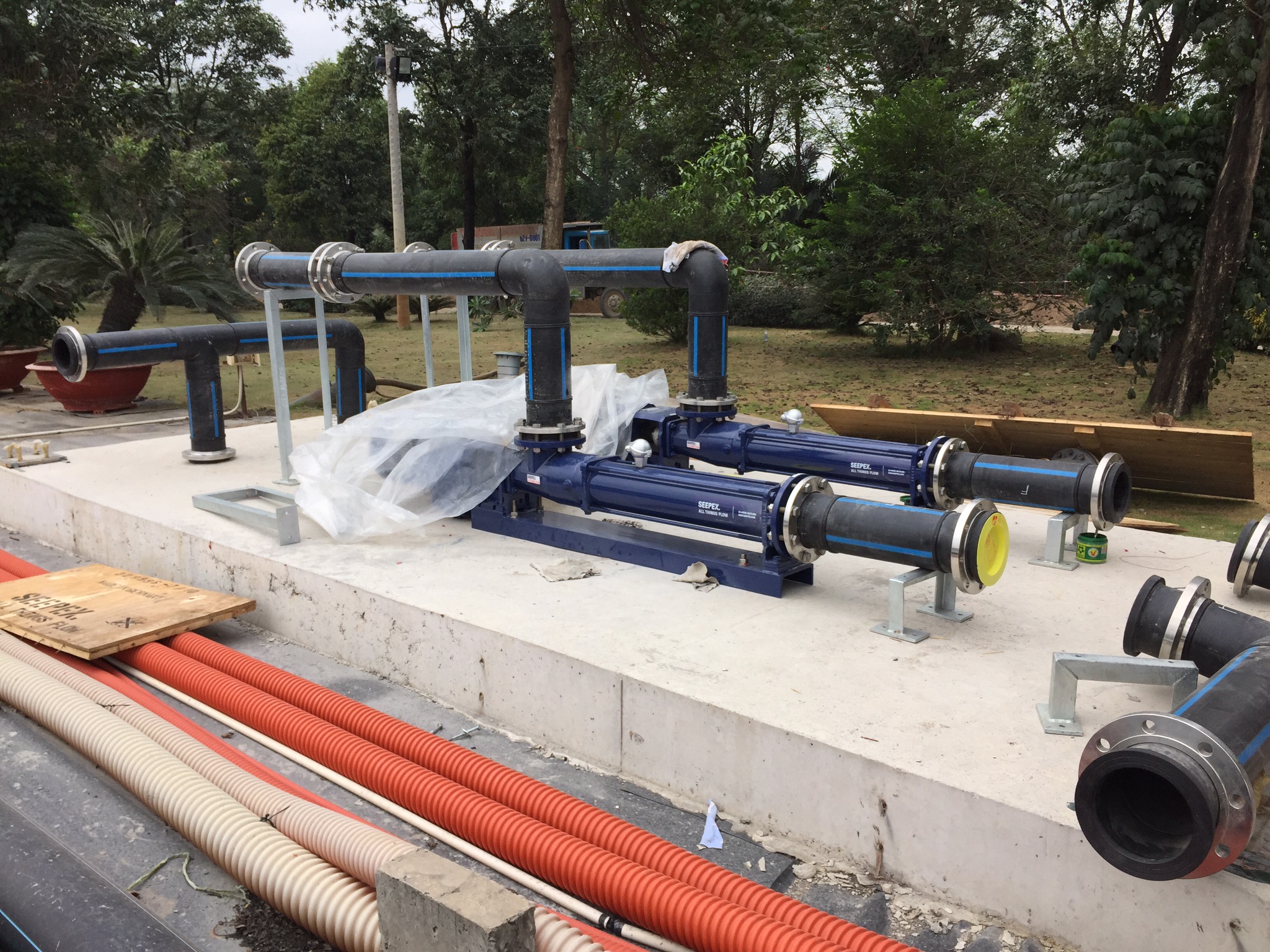 Leachate treatment plant - 2,000 m3/d - sMBR tech.