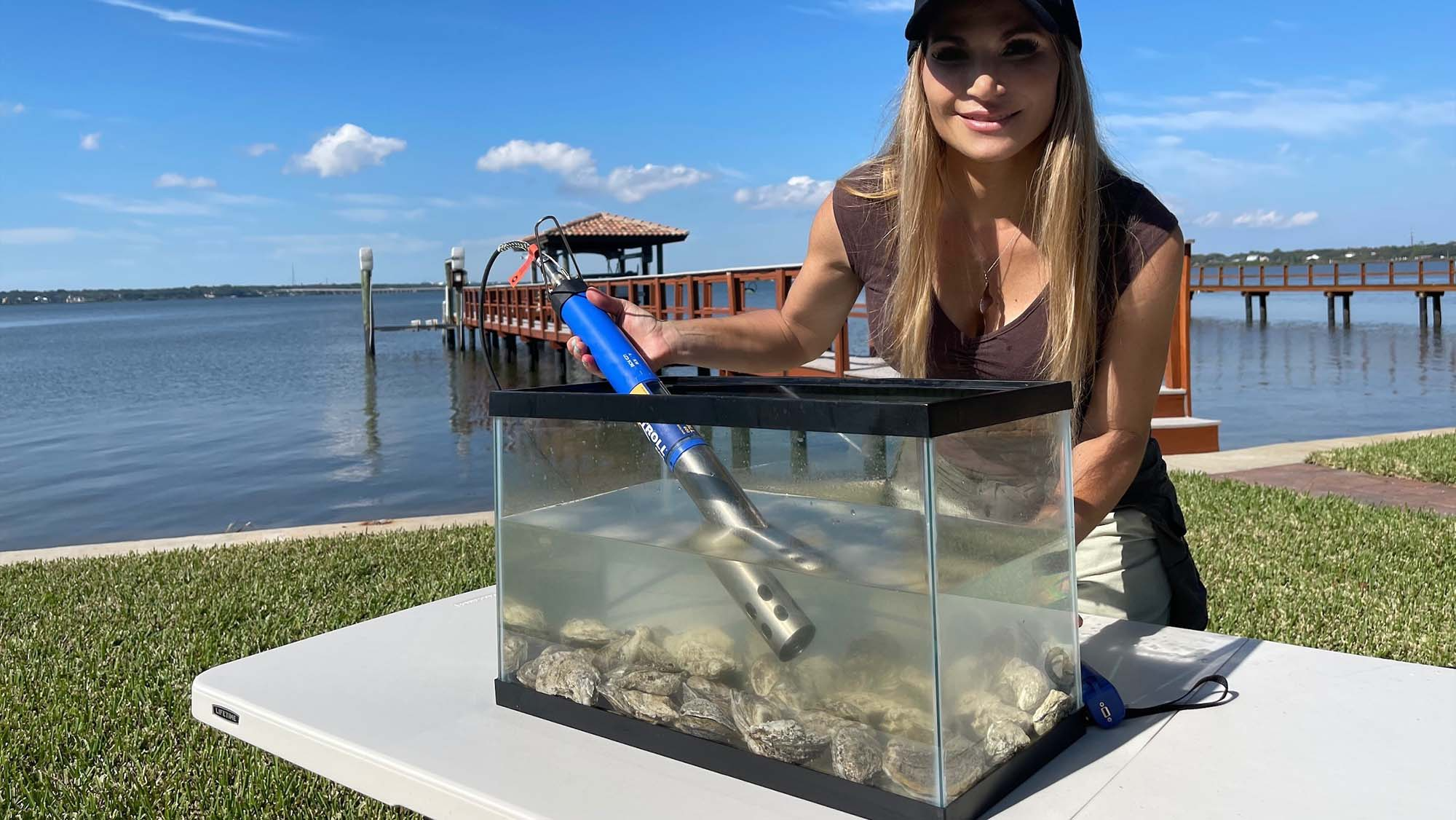 SharkFest Features Hydrology Expert Tracy Fanara PhD and the Aqua TROLL 600