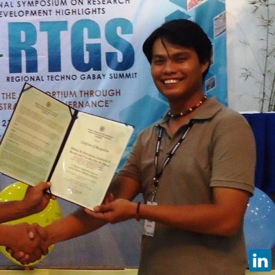 Tim Dizon, Agricultural Engineer | Researcher