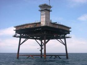 Entrepreneur buys offshore light tower for research