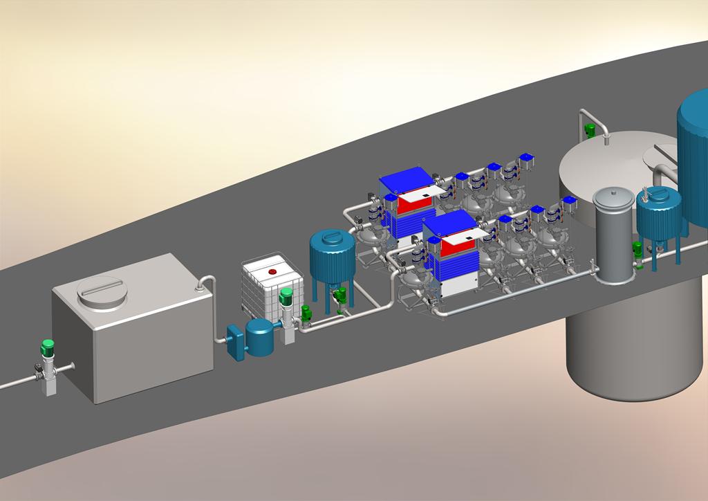 Wastewater Treatment with Vortex Layer Device