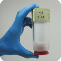Hydrogen Sulfide BTI 2 (Break Through Indicator) (size 4.5” x 2”, 1½”  male NPT)