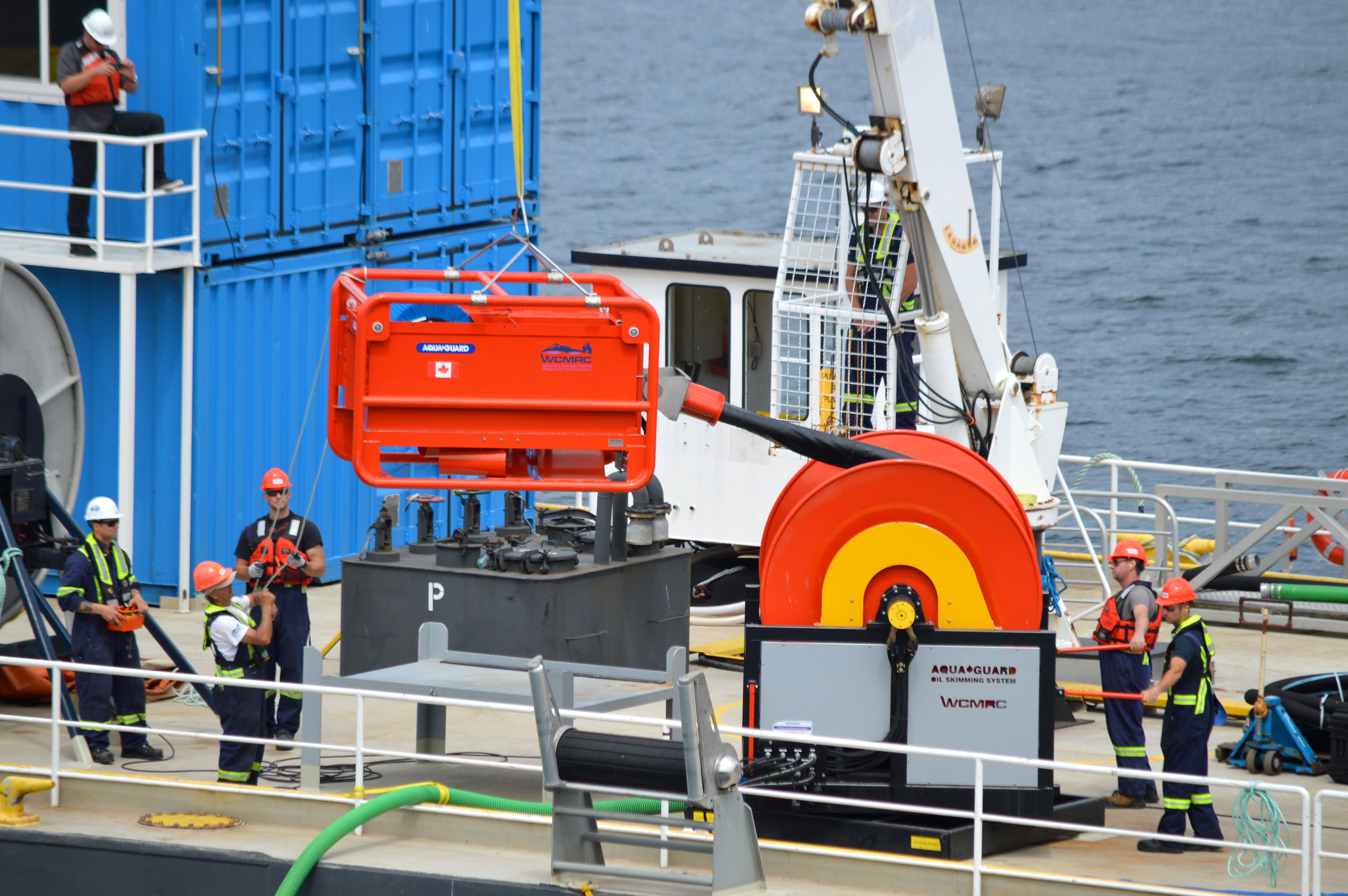 Offshore Brazil large oil skimming system URO 300
