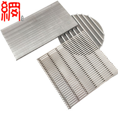 wedge wire flat panel