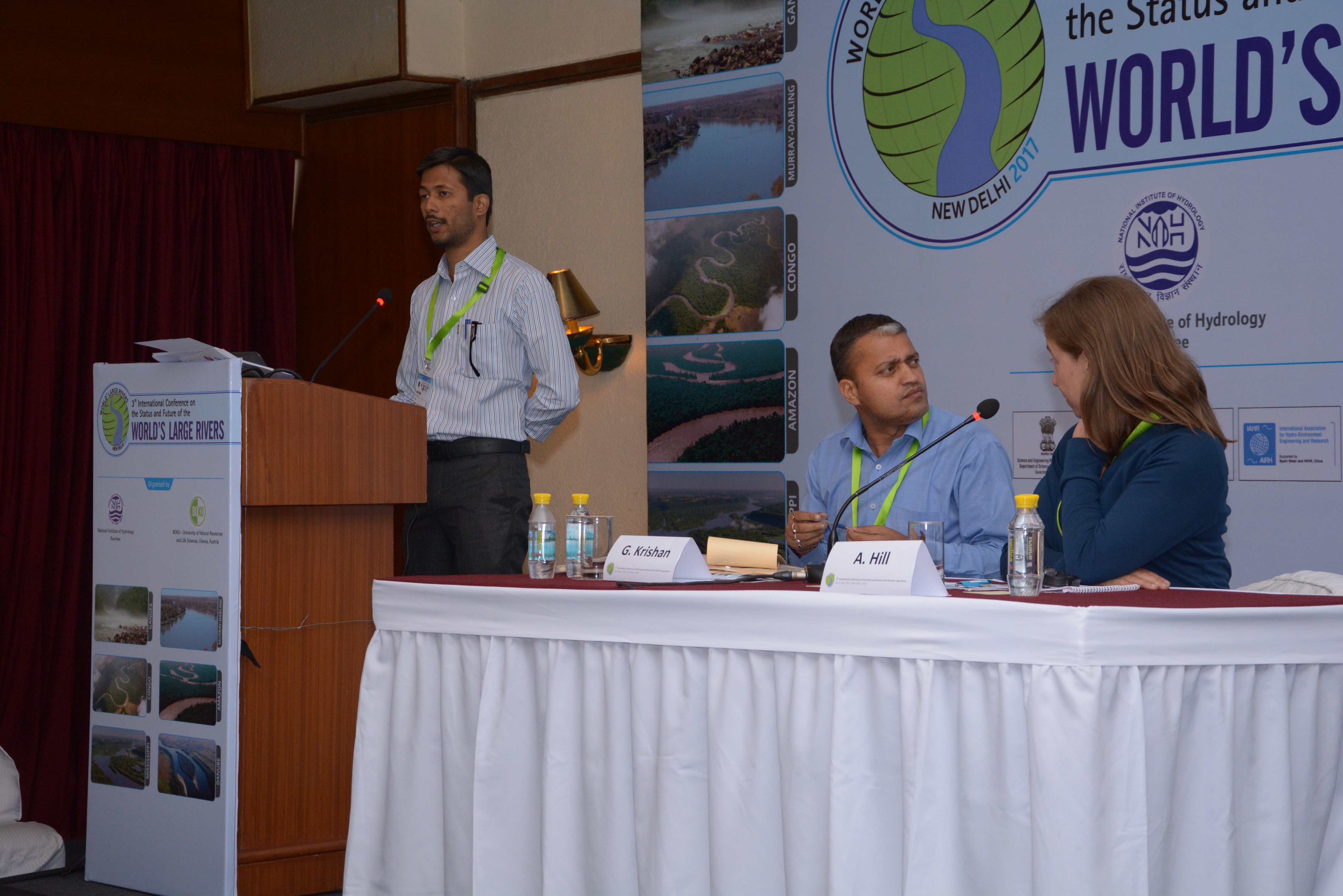 Large River Conference April, 2017 at New Delhi