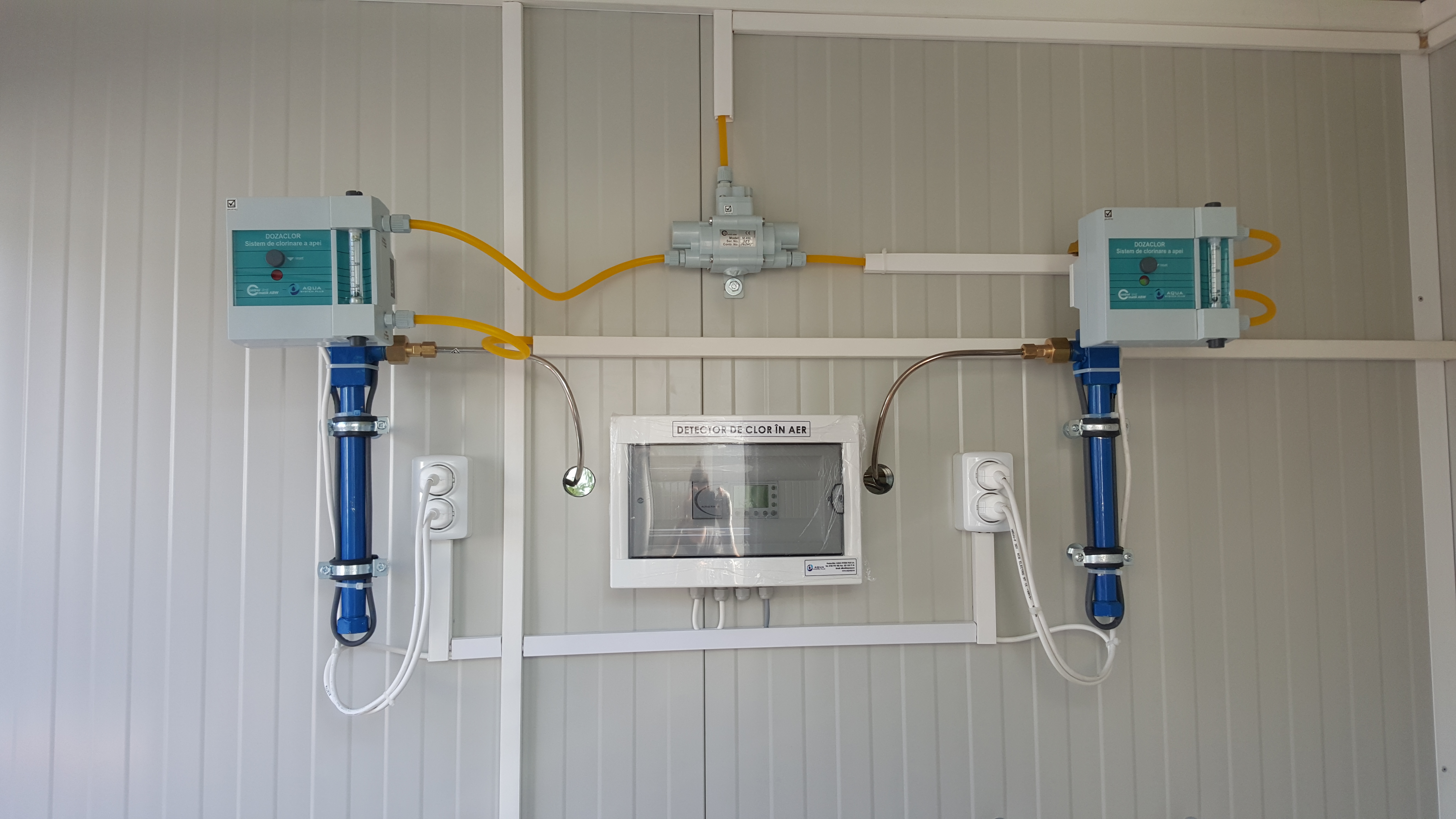 Chlorination containerized system