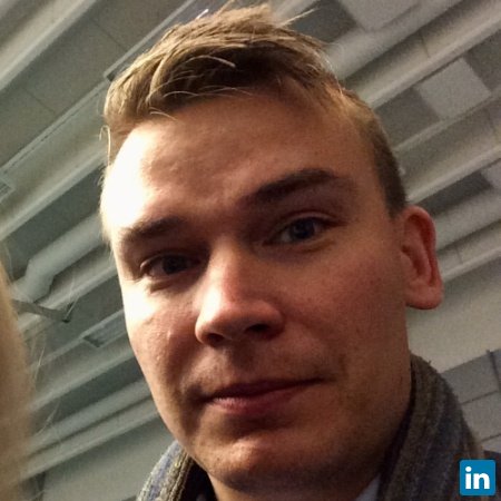 Joonas Arola, Sales oriented Product Manager at Valmet Technologies Oy