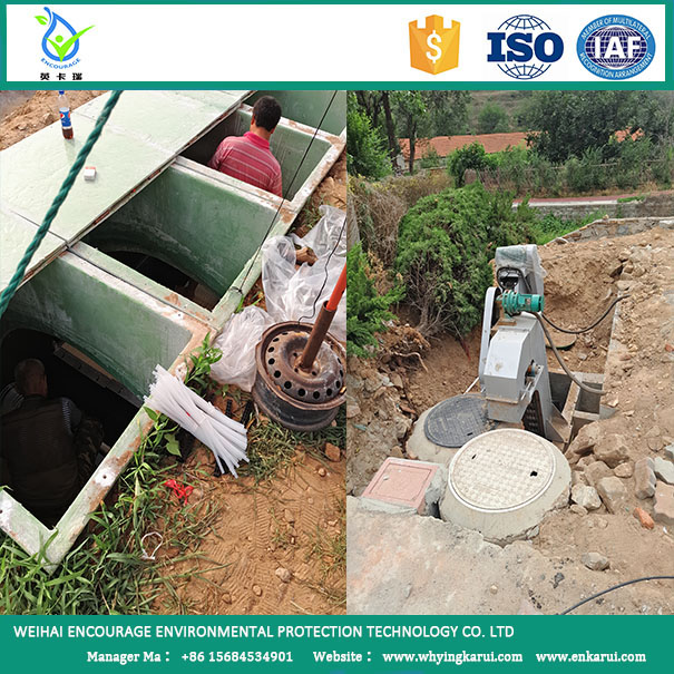 wastewater treatment 100m3/d  FRP