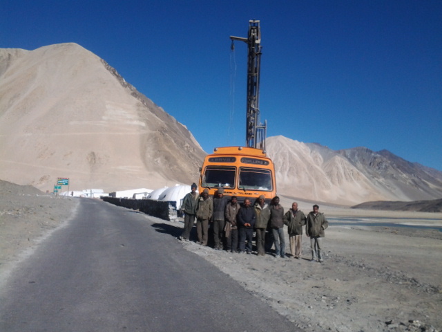 Groundwater development @ Lukung ,Pangong Ladakh India